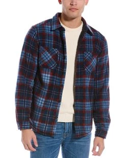 men WEATHERPROOF VINTAGE Fleece Shirt Jacket