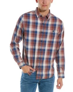 men WEATHERPROOF VINTAGE Burnout Flannel Shirt