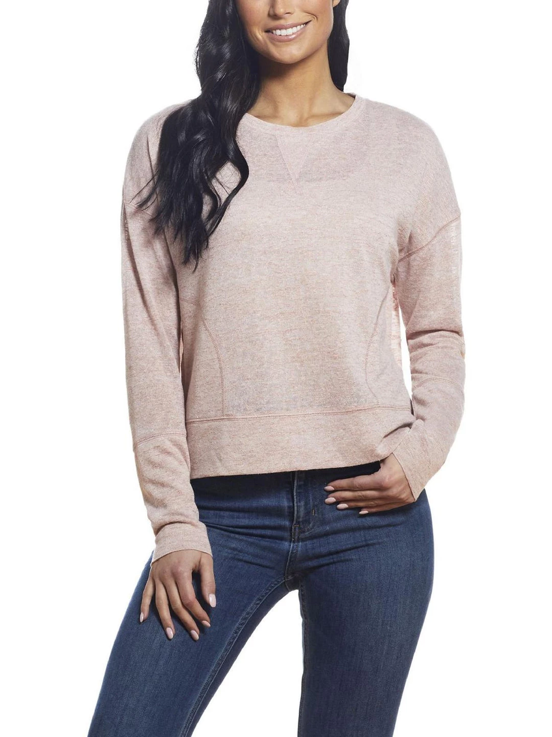 Weatherproof Vintage Womens Slub Crewneck T-Shirt 5 Weatherproof Vintage Womens Slub Crewneck T-Shirt - Image 3