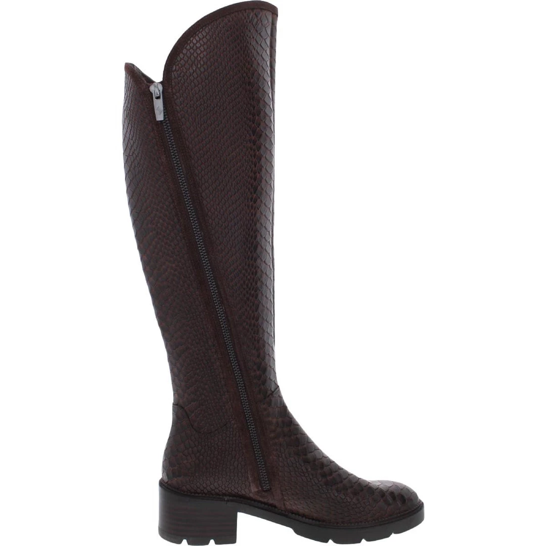 Donald J. Pliner Soffie Womens Leather Embossed Knee-High Boots 6 Donald J. Pliner Soffie Womens Leather Embossed Knee-High Boots - Image 5