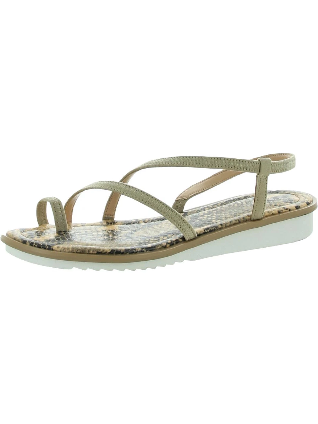 Donald J. Pliner Roland Womens Faux Leather Slingback Flat Sandals 6 Donald J. Pliner Roland Womens Faux Leather Slingback Flat Sandals - Image 4