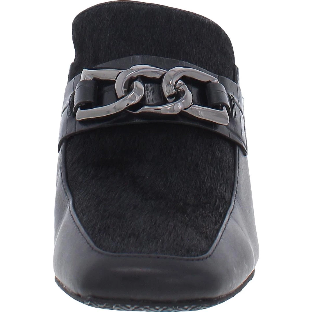 Donald J. Pliner Caape Womens Leather Calf Hair Mules 6 Donald J. Pliner Caape Womens Leather Calf Hair Mules - Image 4