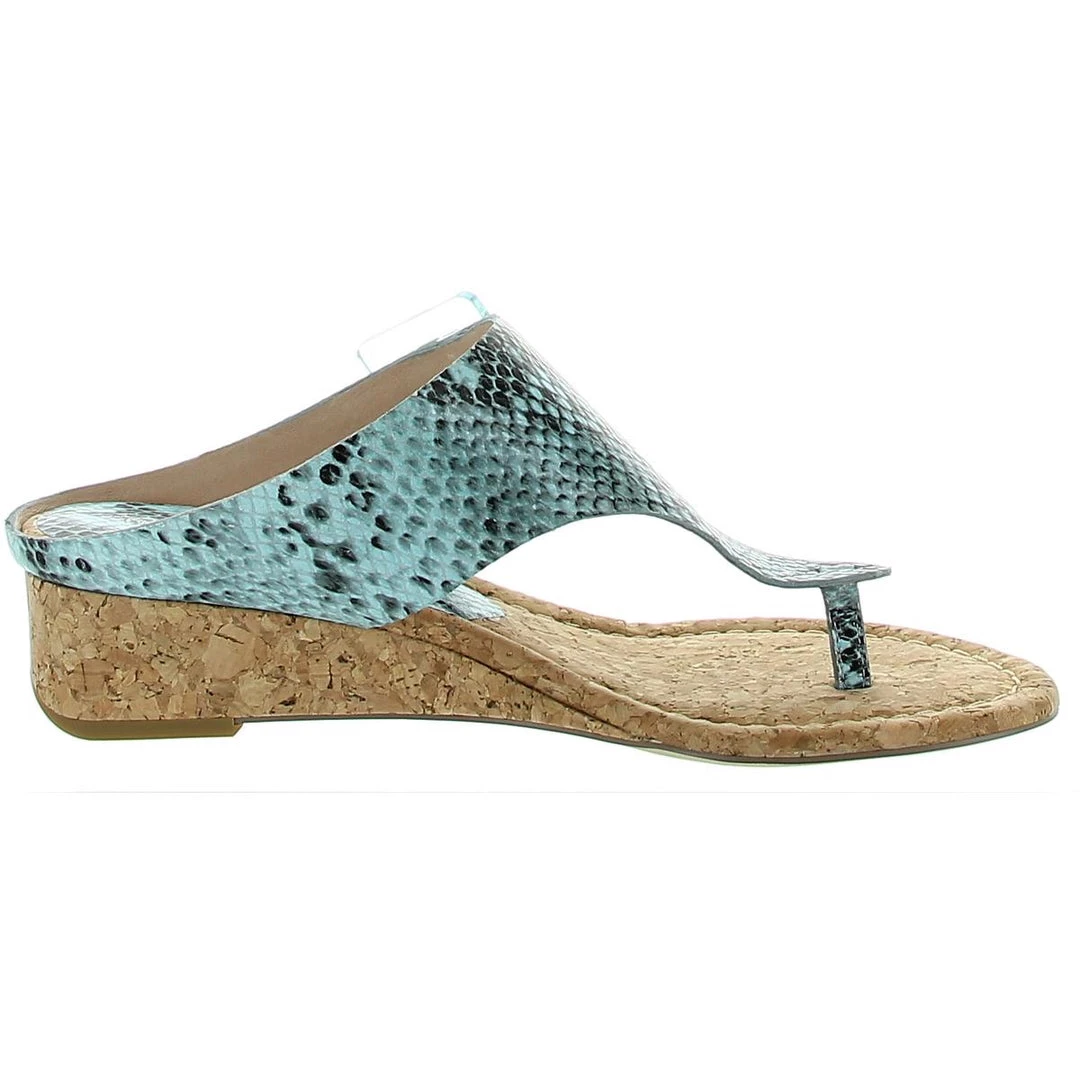 Donald J. Pliner Oltina Womens Snake Print Slip On Thong Sandals 4 Donald J. Pliner Oltina Womens Snake Print Slip On Thong Sandals - Image 2