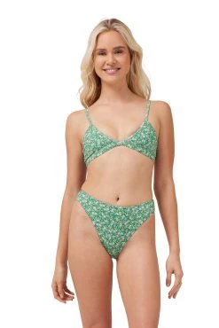 ARO Swim women Lilli Top Maui Print