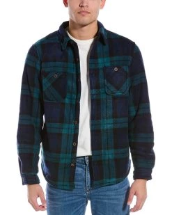 men WEATHERPROOF VINTAGE Fleece Shirt Jacket