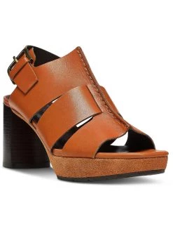 Donald J. Pliner Womens Leather Platforms Heels