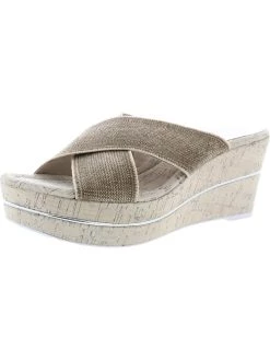 Donald J. Pliner Dani Womens Espadrille Slide Platform Sandals