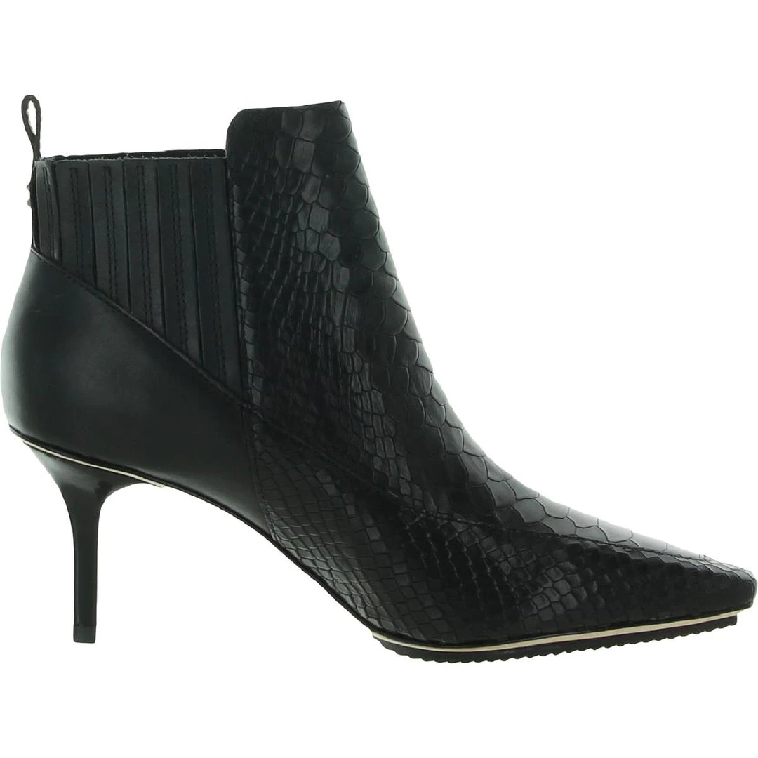 Donald J. Pliner Willimus Womens Snake Print Heel Ankle Boots 4 Donald J. Pliner Willimus Womens Snake Print Heel Ankle Boots - Image 2