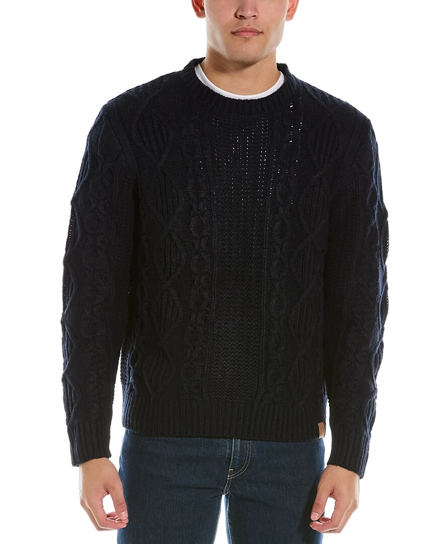 men WEATHERPROOF VINTAGE Cable Top Crewneck Sweater 3 men WEATHERPROOF VINTAGE Cable Top Crewneck Sweater