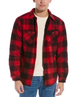 men WEATHERPROOF VINTAGE Fleece Shirt Jacket