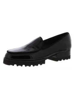 Donald J. Pliner Elen Cici Womens Patent Leather Platform Loafers