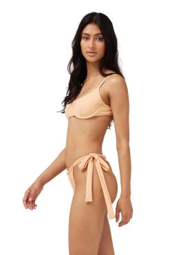 ARO Swim women Fina Bottom Peachy Eco-Luxe Rib -Aro Swim shop 8c3464f91e3f4a2188a094af7ca1fce8 1080x