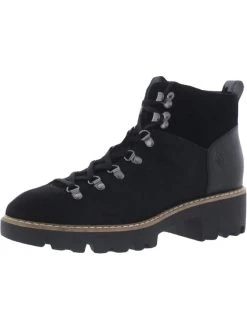 Donald J. Pliner Erinn Womens Block Heel Lace-Up Ankle Boots