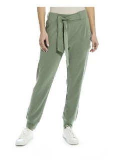 Weatherproof Vintage Womens Relaxed Tie Waist Sweatpants