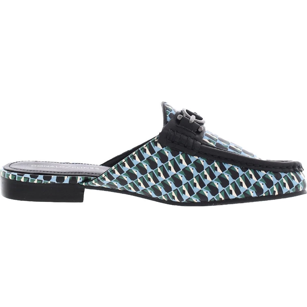 Donald J. Pliner Sylvi Womens Leather Slip On Mule Sandals 4 Donald J. Pliner Sylvi Womens Leather Slip On Mule Sandals - Image 2