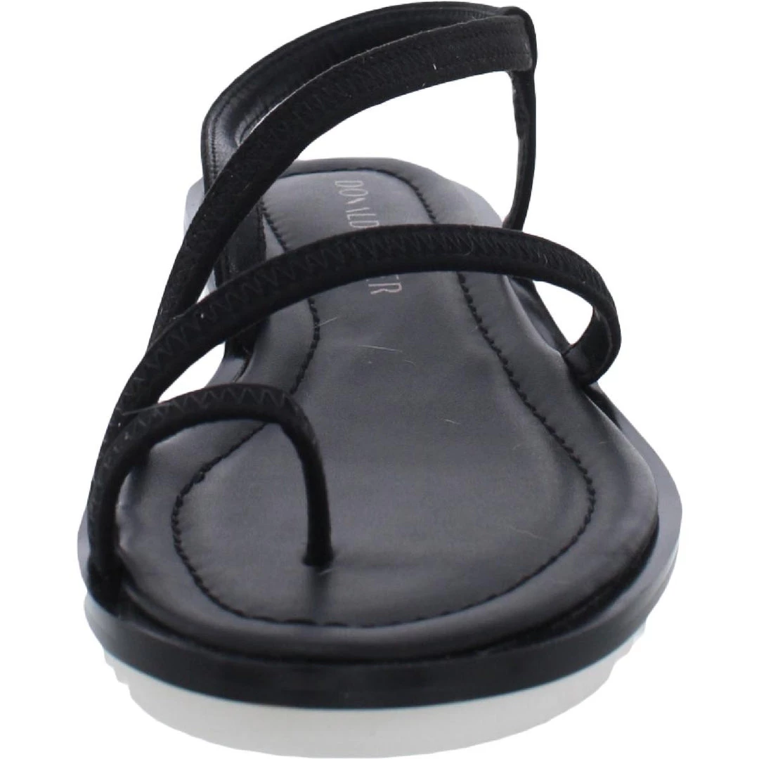Donald J. Pliner Roland Womens Faux Leather Slingback Flat Sandals 5 Donald J. Pliner Roland Womens Faux Leather Slingback Flat Sandals - Image 3