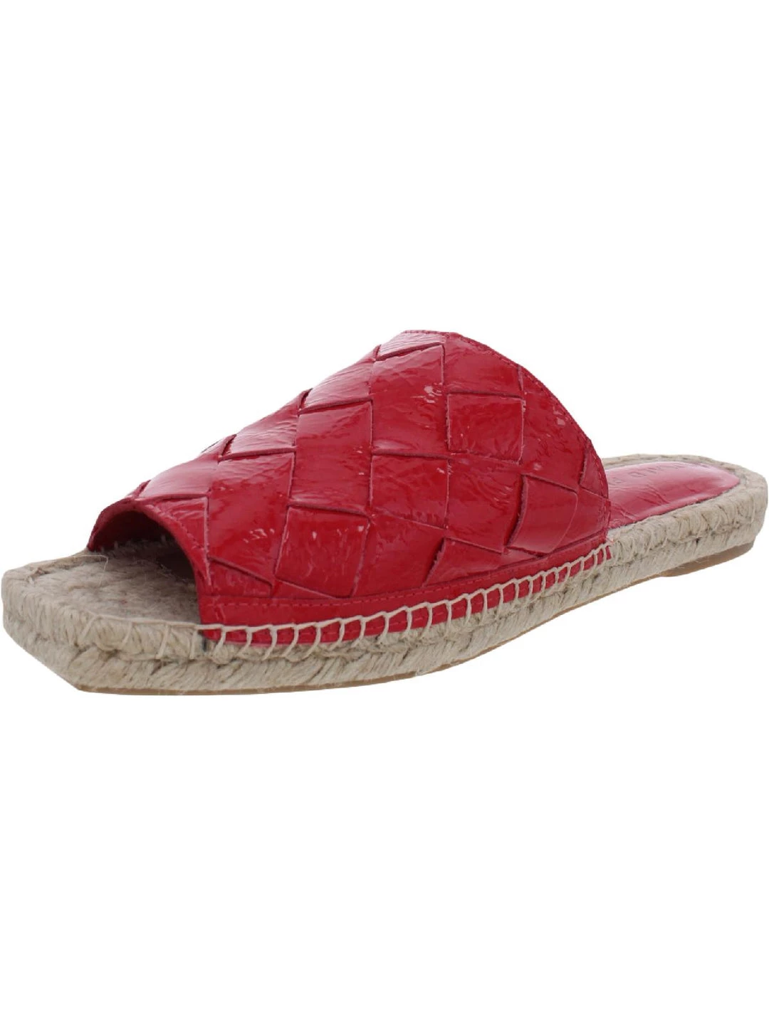 Donald J. Pliner NYCE Womens Soft Patent Leather Slip On Espadrilles 3 Donald J. Pliner NYCE Womens Soft Patent Leather Slip On Espadrilles