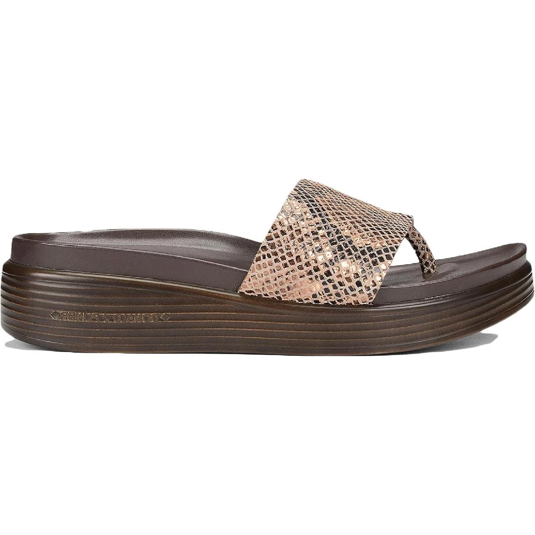 Donald J. Pliner Fifi Womens Leather Python Print Wedge Sandals 4 Donald J. Pliner Fifi Womens Leather Python Print Wedge Sandals - Image 2