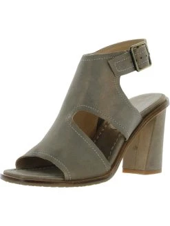 Donald J. Pliner Emiko Womens Slip On Strappy Block Heels