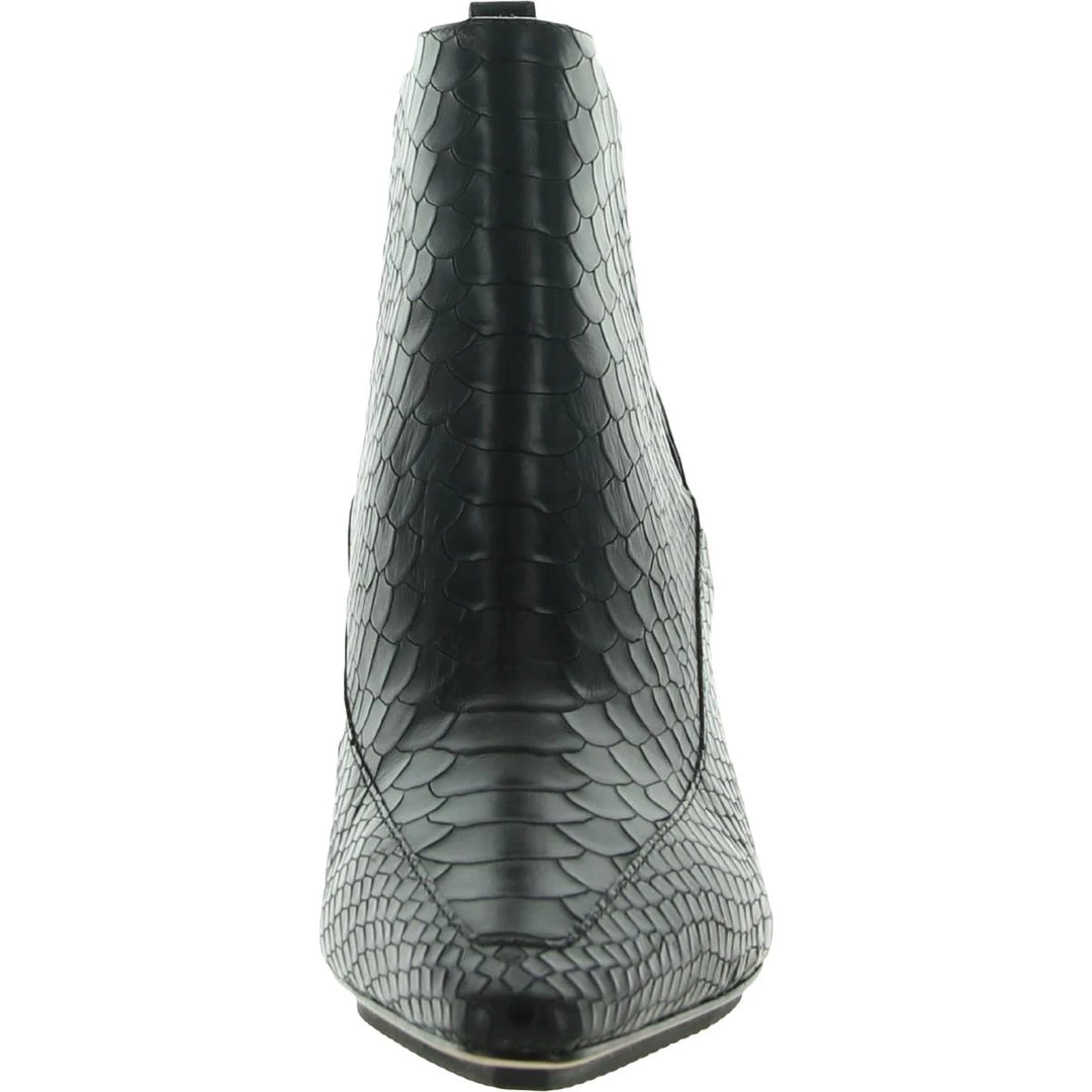 Donald J. Pliner Willimus Womens Snake Print Heel Ankle Boots 5 Donald J. Pliner Willimus Womens Snake Print Heel Ankle Boots - Image 3