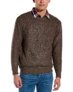 men WEATHERPROOF VINTAGE Marl Crew Neck Sweater