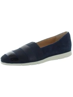 Donald J. Pliner Womens Faux Suede Slip On Flats