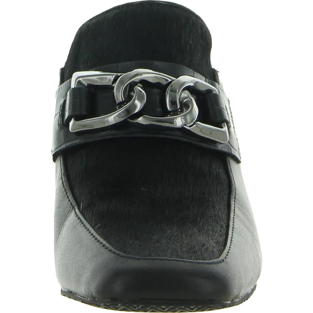 Donald J. Pliner CAAPE Womens Leather block hele Clogs 5 Donald J. Pliner CAAPE Womens Leather block hele Clogs - Image 3