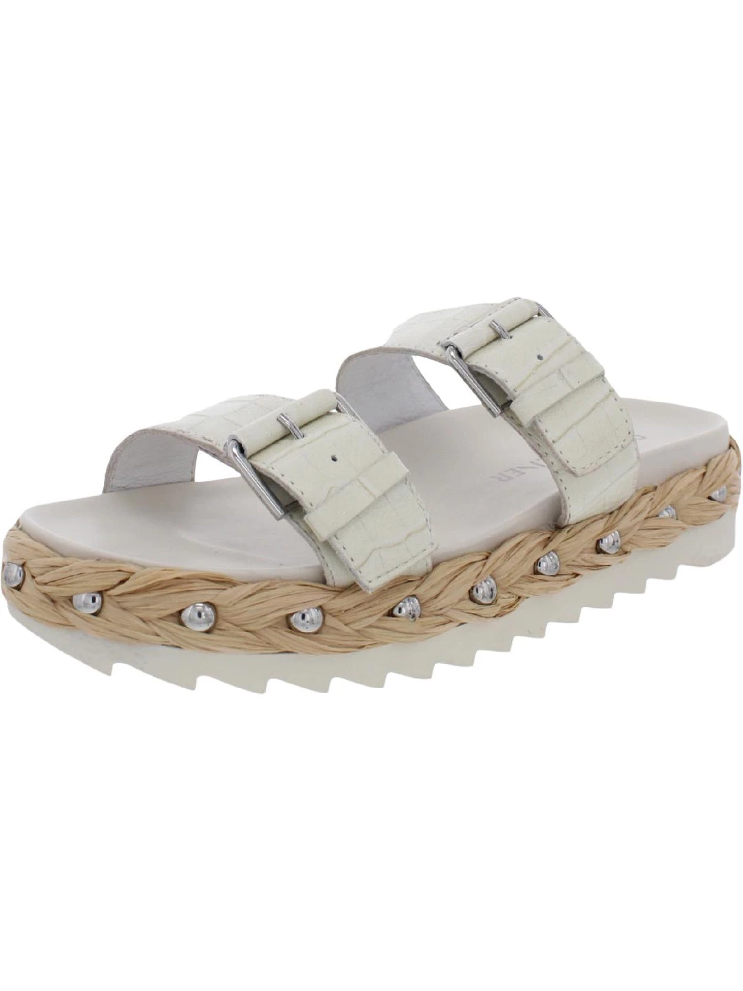 Donald J. Pliner Womens Leather Slip-On Slide Sandals 6 Donald J. Pliner Womens Leather Slip-On Slide Sandals - Image 4