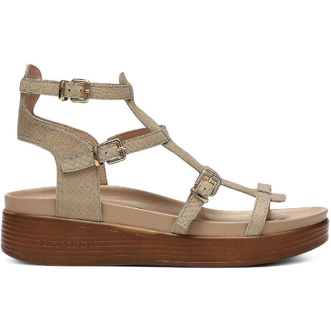 Donald J. Pliner Womens Leather Snake Print Platform Sandals 5 Donald J. Pliner Womens Leather Snake Print Platform Sandals - Image 3