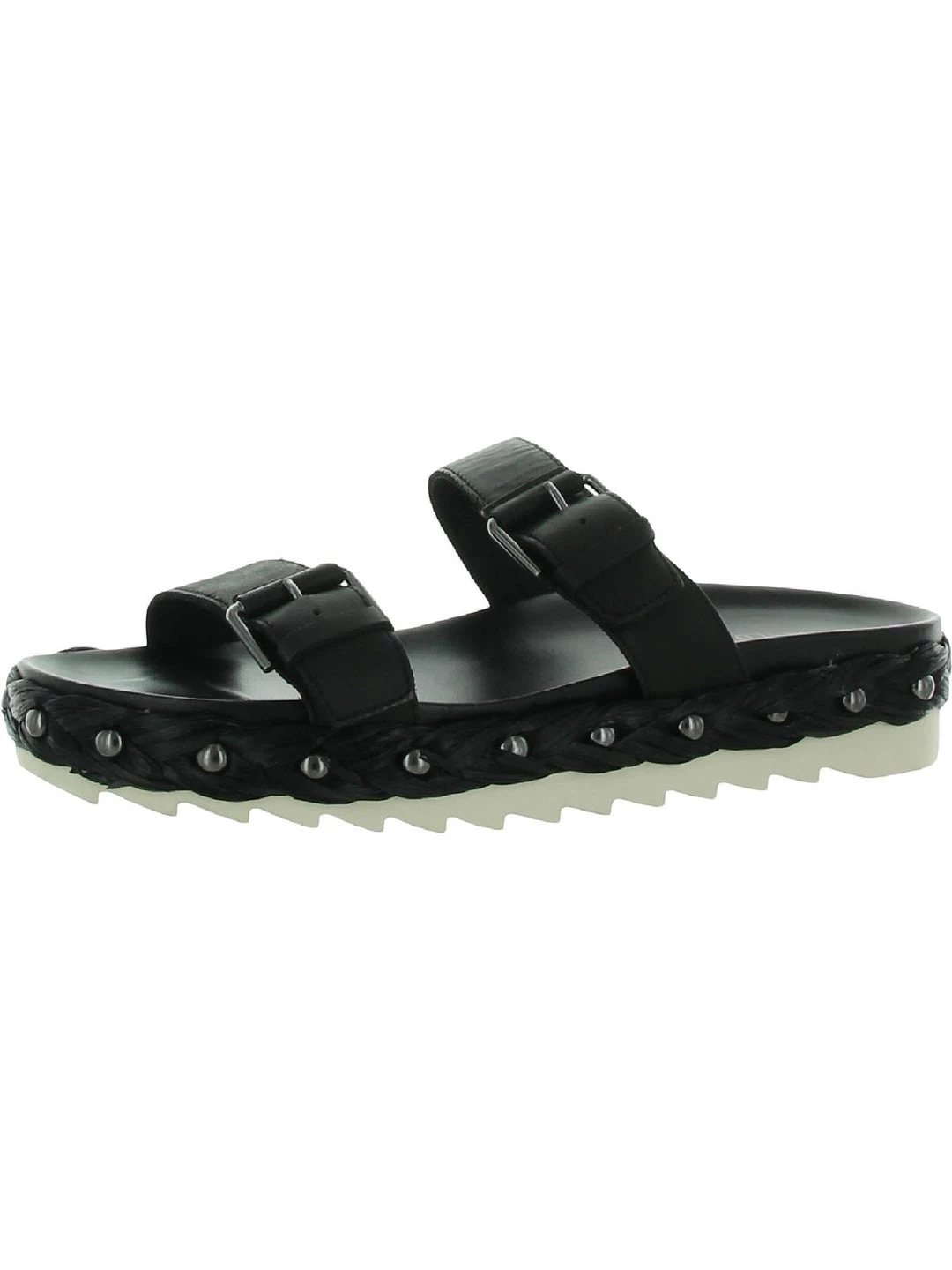 Donald J. Pliner Womens Leather Slip-On Slide Sandals 3 Donald J. Pliner Womens Leather Slip-On Slide Sandals