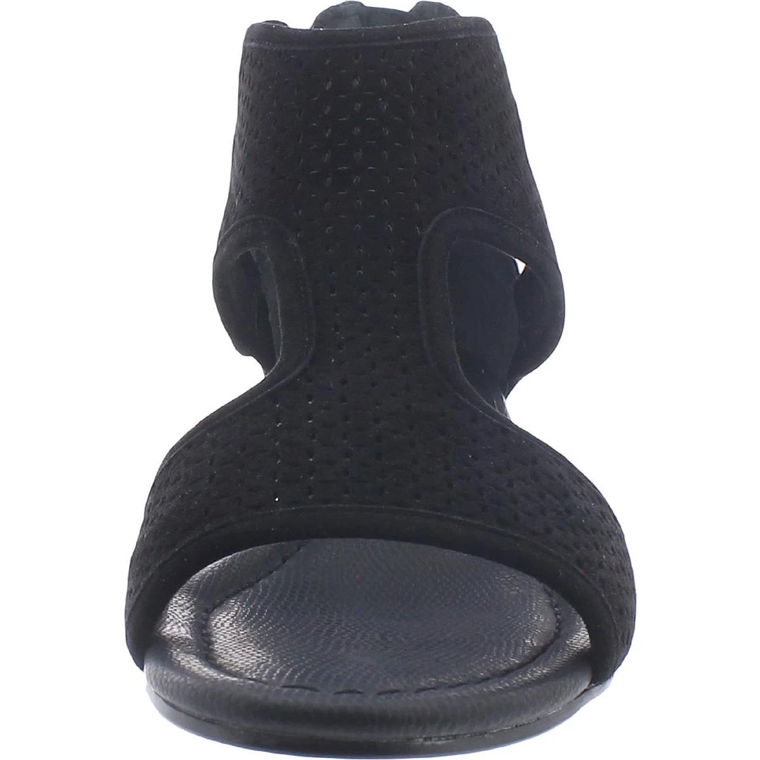 Donald J. Pliner Ellia Womens Shimmer Suede Wedge Sandals 5 Donald J. Pliner Ellia Womens Shimmer Suede Wedge Sandals - Image 3