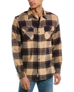 men Weatherproof Vintage Lumberjack Twill Shirt-jacket