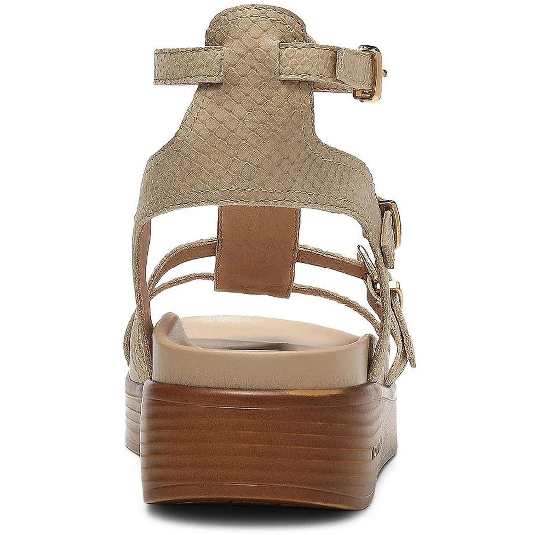 Donald J. Pliner Womens Leather Snake Print Platform Sandals 4 Donald J. Pliner Womens Leather Snake Print Platform Sandals - Image 2