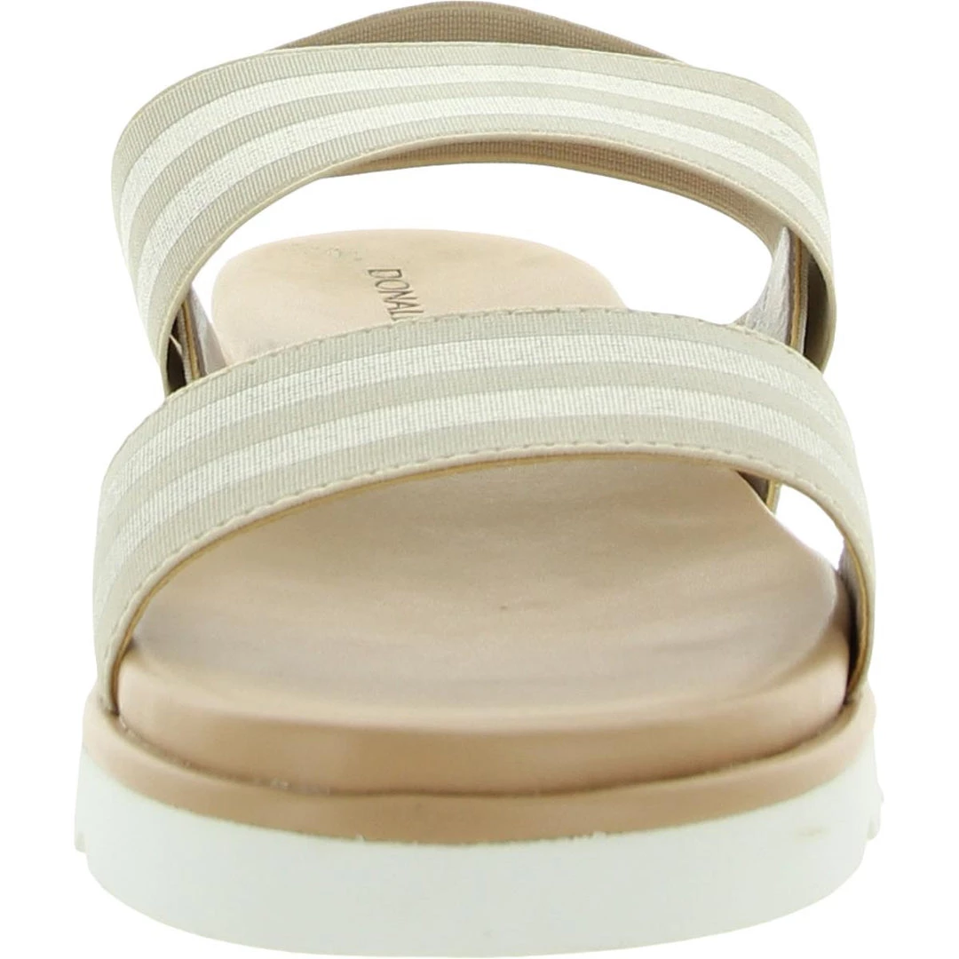 Donald J. Pliner Lue-me Womens Striped Open Toe Slingback Sandals 5 Donald J. Pliner Lue-me Womens Striped Open Toe Slingback Sandals - Image 3