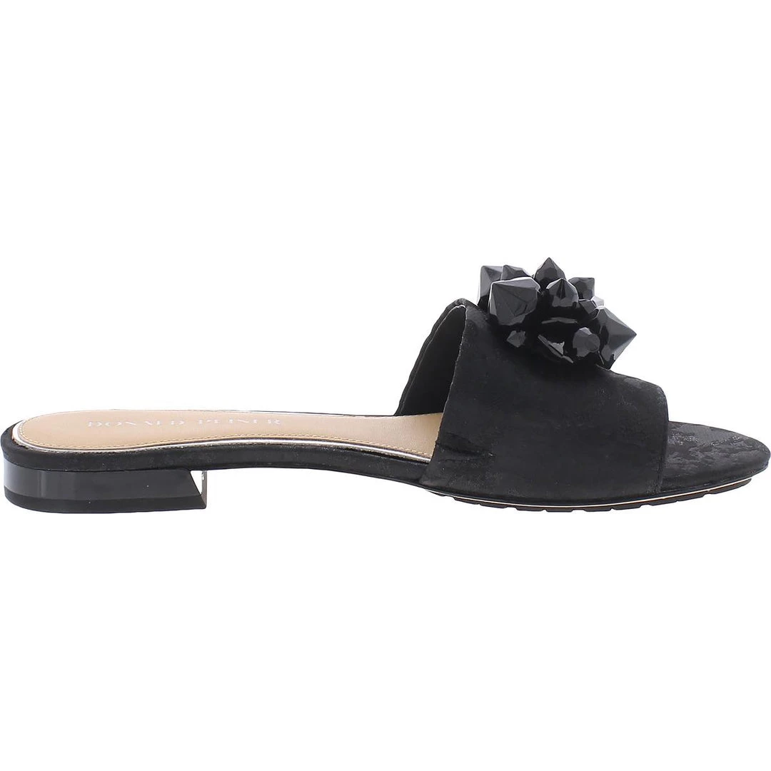 Donald J. Pliner Frances Womens Metallic Embellished Dress Sandals 5 Donald J. Pliner Frances Womens Metallic Embellished Dress Sandals - Image 3