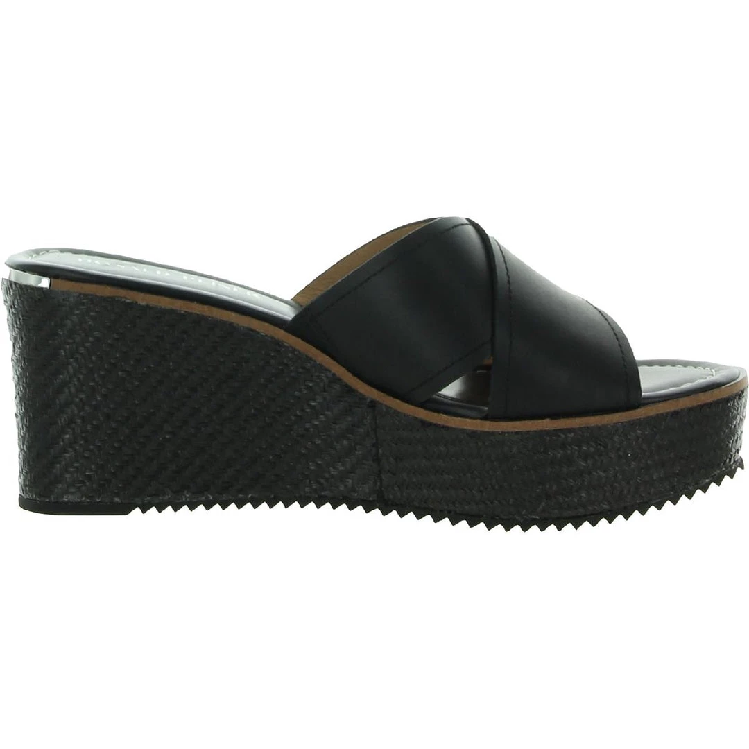 Donald J. Pliner Ideal Womens Leather Patent Slide Sandals 4 Donald J. Pliner Ideal Womens Leather Patent Slide Sandals - Image 2