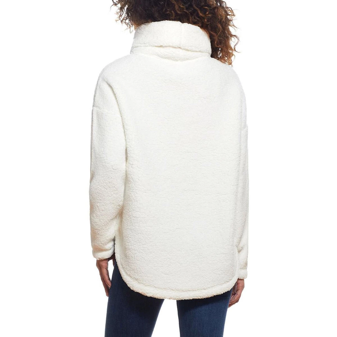 Weatherproof Vintage Womens Faux Fur Comfy Turtleneck Top 4 Weatherproof Vintage Womens Faux Fur Comfy Turtleneck Top - Image 2