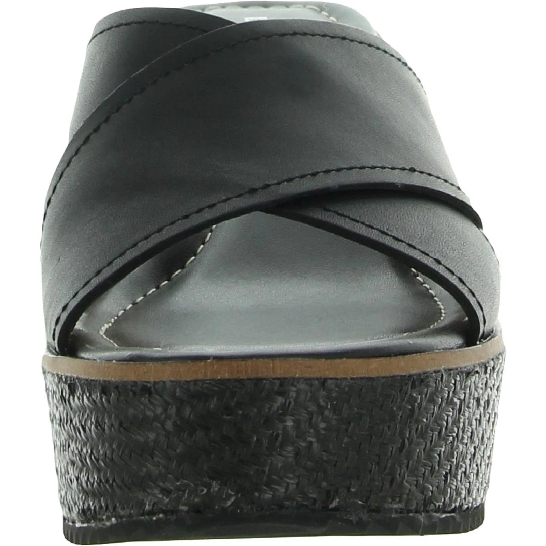 Donald J. Pliner Ideal Womens Leather Patent Slide Sandals 5 Donald J. Pliner Ideal Womens Leather Patent Slide Sandals - Image 3